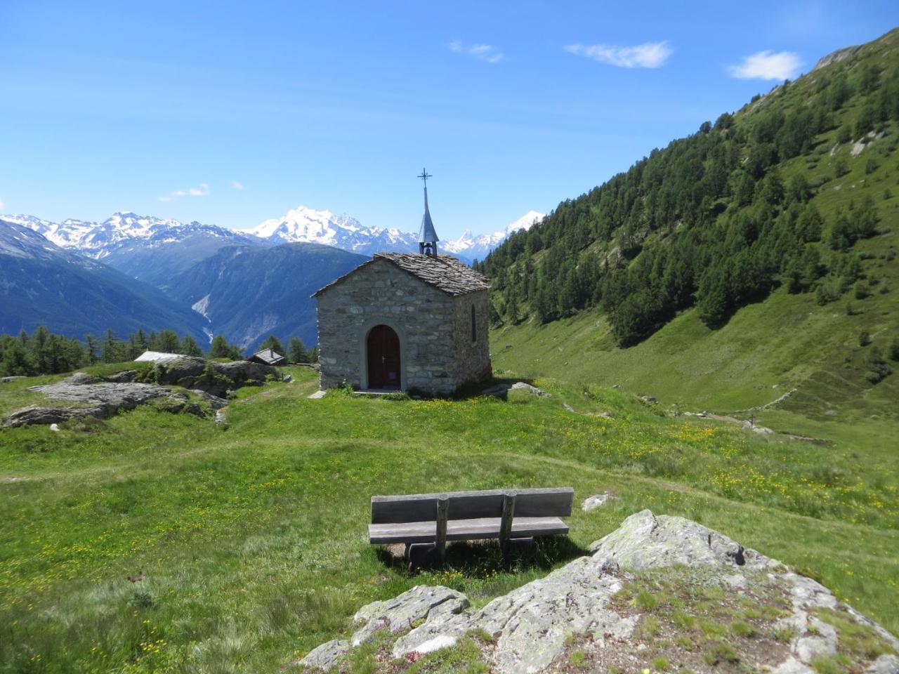 Bergquell Haus D Διαμέρισμα Blatten bei Naters Εξωτερικό φωτογραφία